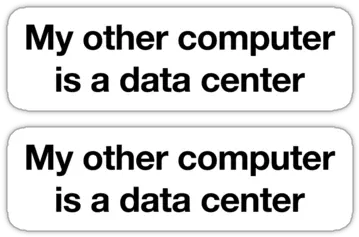 My Other Computer Is A Data Center Stickers And T Shirts Dot Png Inno Setup Icon