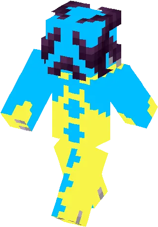 Ender Dragon Cyan And Yellow Skin Minecraft Skins Clip Art Png Ender Dragon Png