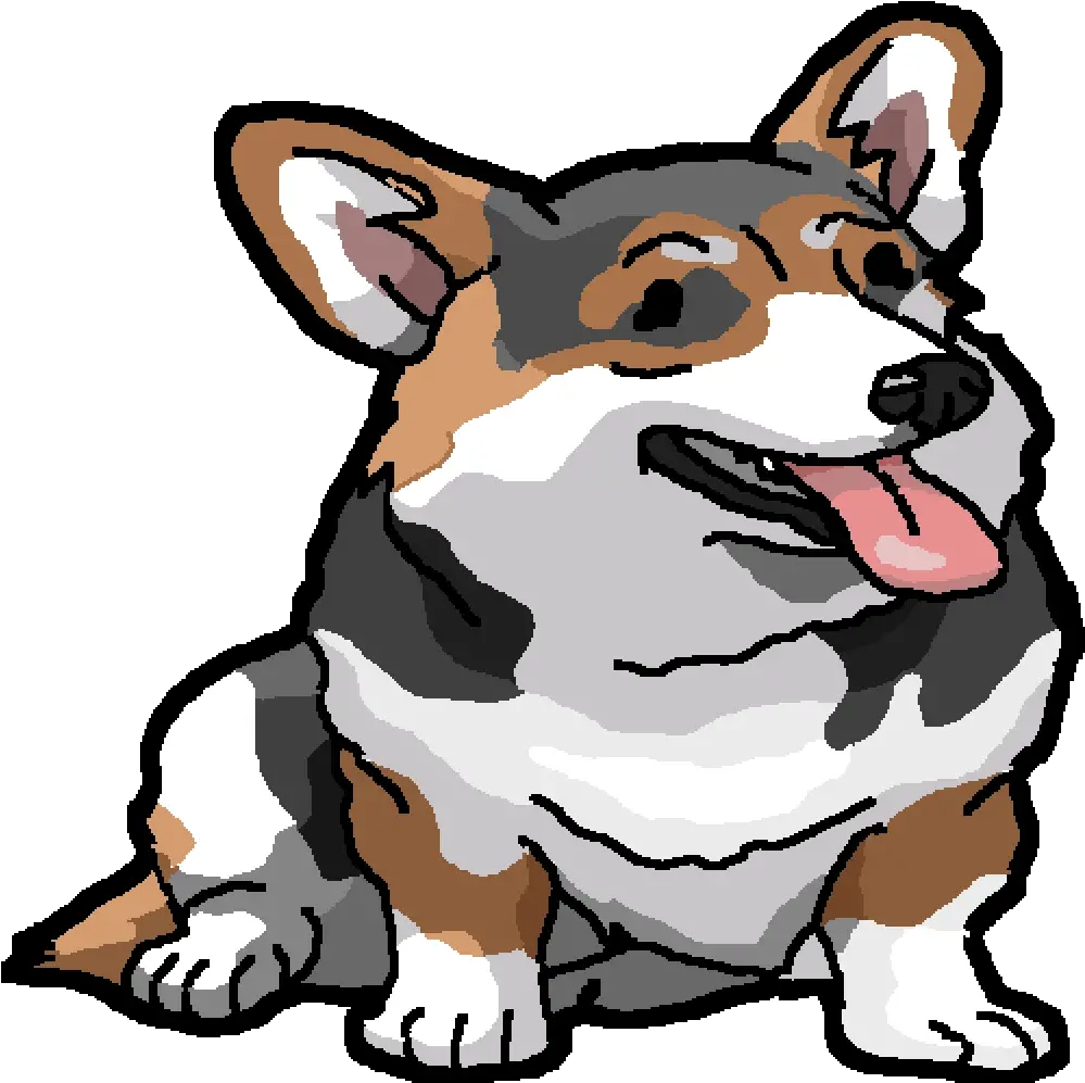 Mushu The Corg Welsh Corgi Clipart Png Corgi Transparent