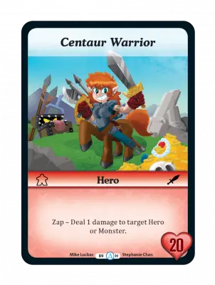 Stomp Your Foes And Their Stuff Too As The Centaur Warrior Munchkin Collectible Card Game Centaur Png Centaur Icon