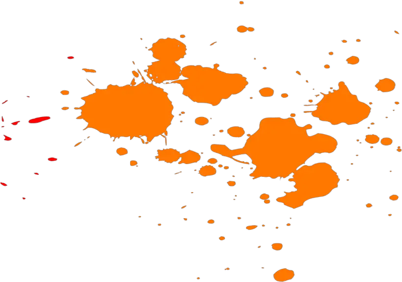 Paint Splatter Png Orange Paint Splatter Png Splatter Png