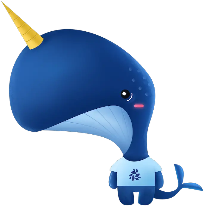 Vote Nkn For Binance Community Art Gallery Community Cartoon Png Narwhal Png