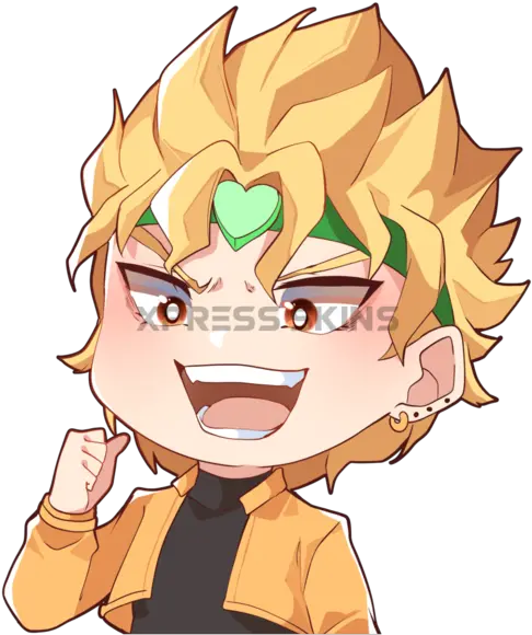 Dio Cartoon Png Dio Hair Png