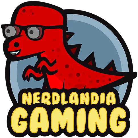 Nerdlandia Gaming Cartoon Png Mascot Logo