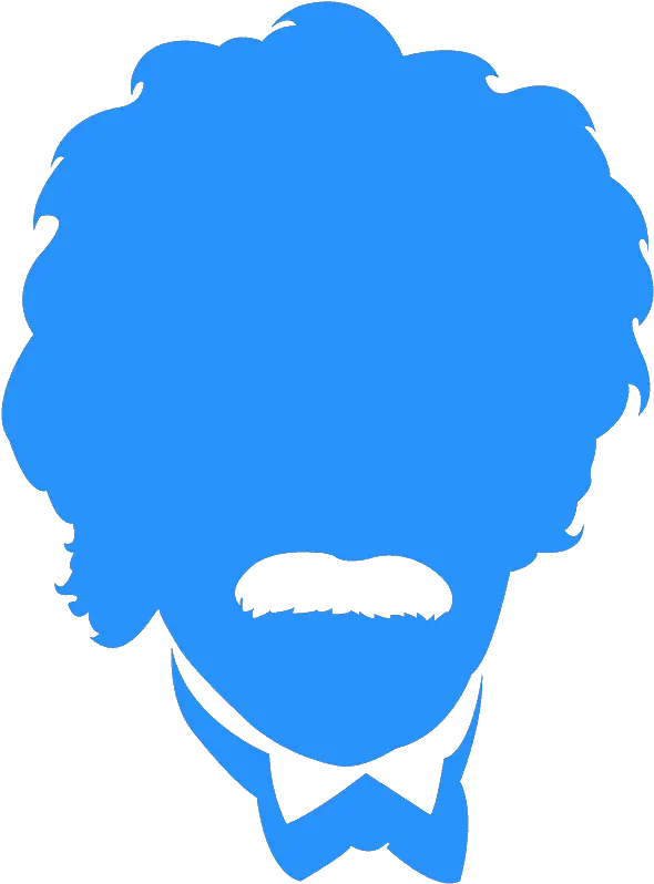 Albert Einstein Silhouette Transparent Albert Einstein Silhouette Png Einstein Png