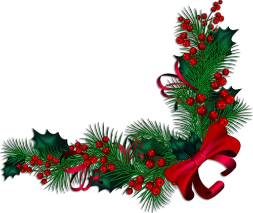 Christmas Leaves Png