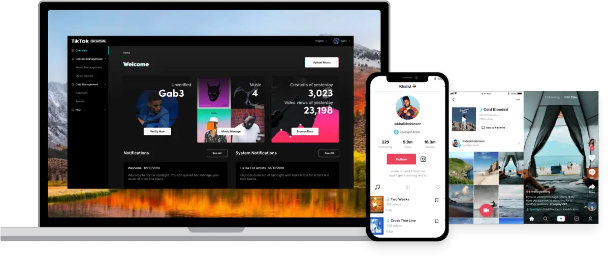 Tiktok Unveils Artist Focused App For Uploading Music And Iphone Png Tik Tok Png