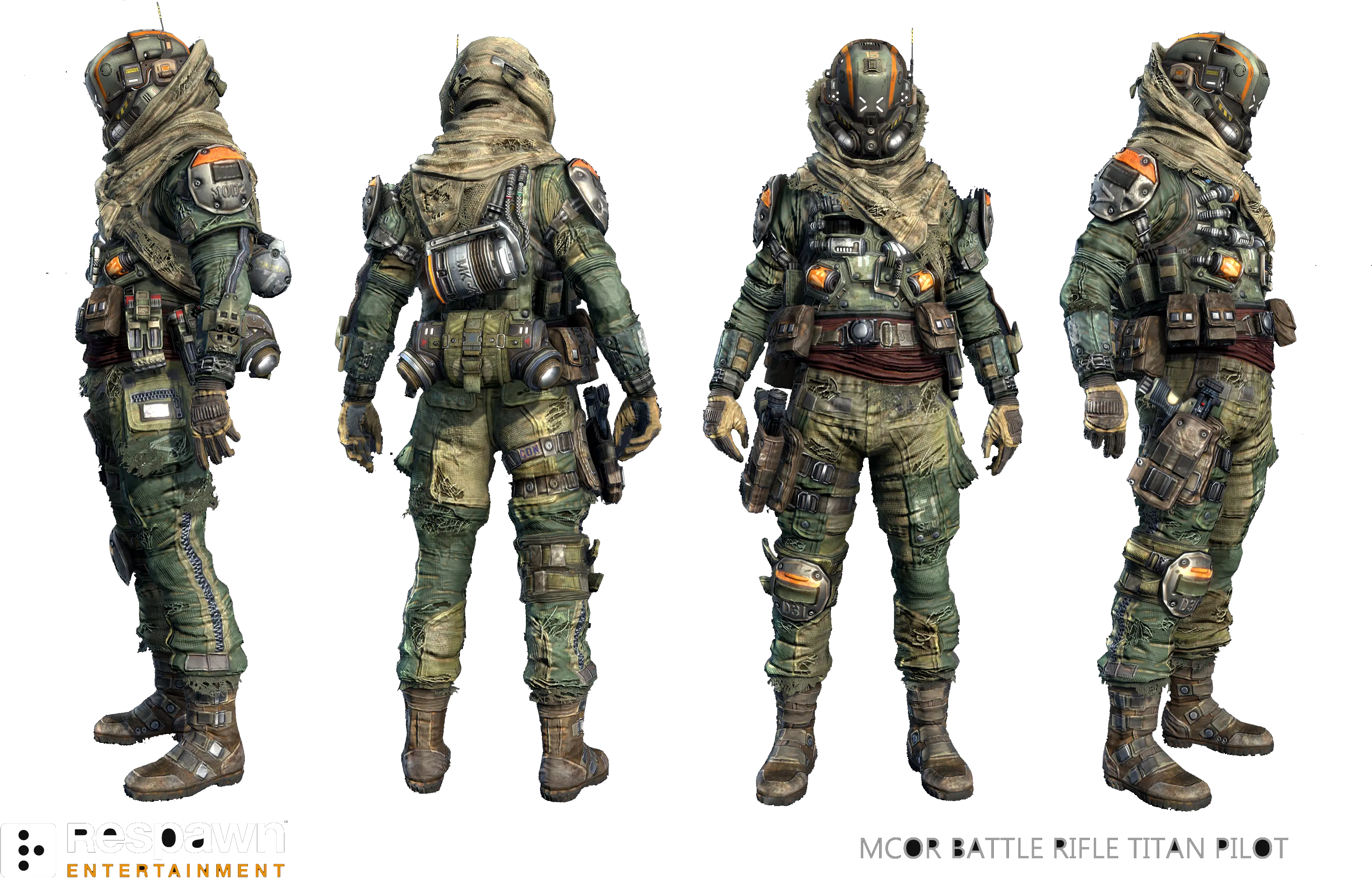 Index Of Bdh Indexfichierstitanfallcosplay Pack Mcor Battle Rifle Titan Pilot Png Titanfall Png