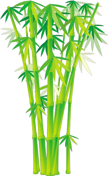 Bamboo And Grass Plant Vector 02 Download Bamboo Tree Vector Png Bamboo Leaves Png