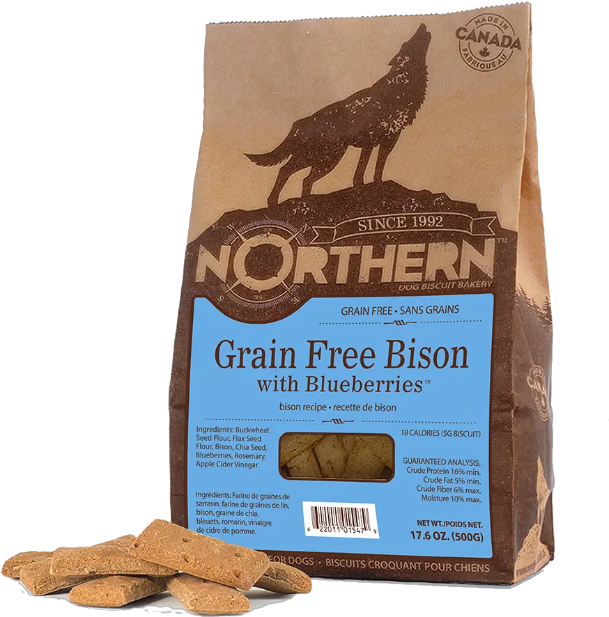 Bison With Blueberries 500g Dog Treats Canada Png Bison Png