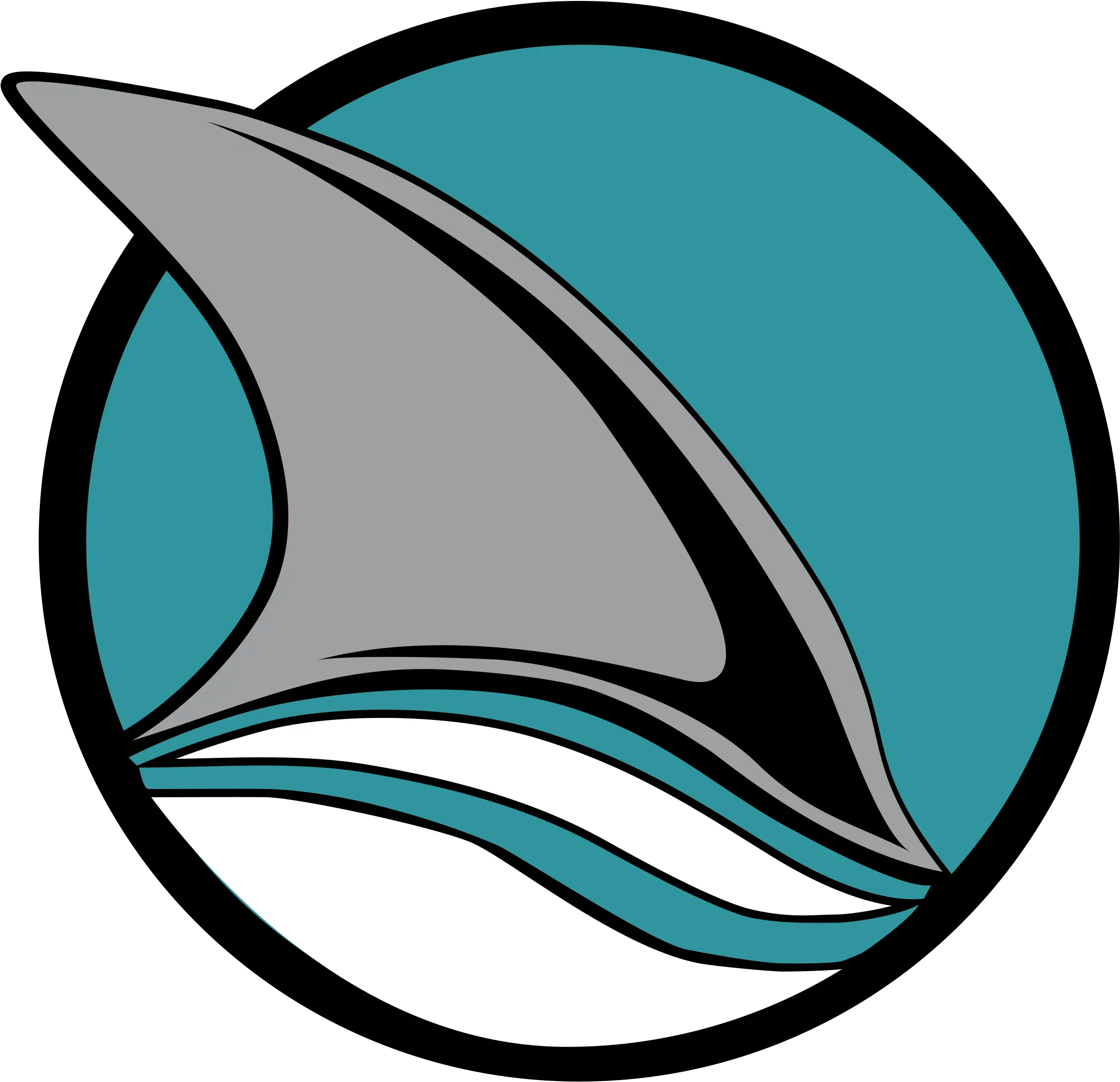 San Jose Sharks Logo Png Transparent Fin