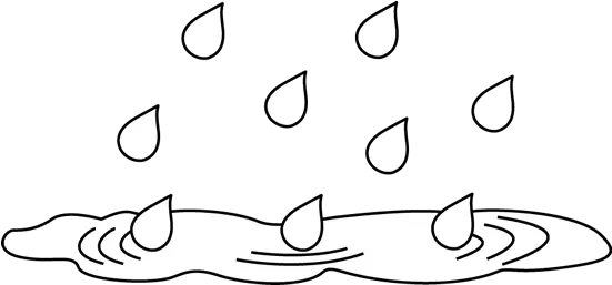 Download Hd Raindrops Clipart Perfect Raindrop Clipart Rain Clipart Black Background Png Raindrops Png