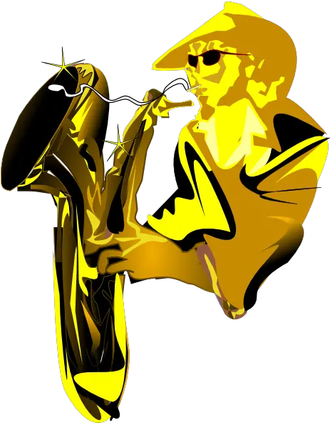 Sax Player Clip Art Jazz Clip Art Small Png Saxophone Clipart Png