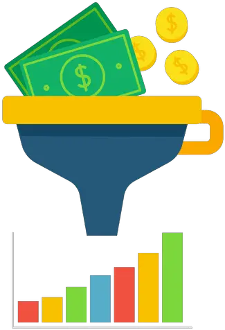 Funnel Money Transparent Png U0026 Svg Vector File Funnel Money Funnel Icon Vector