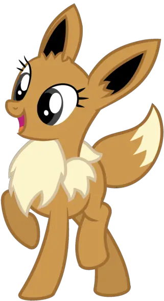 Partylikeanartist Eevee Eeveelutin My Little Pony Png Eevee Transparent