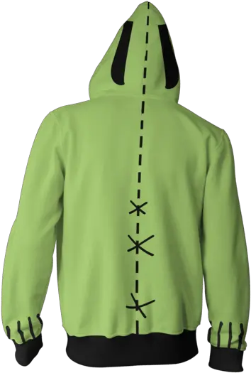 Invader Zim Hoodies Gir Costume Zip Up Hoodie Hoodie Png Invader Zim Png