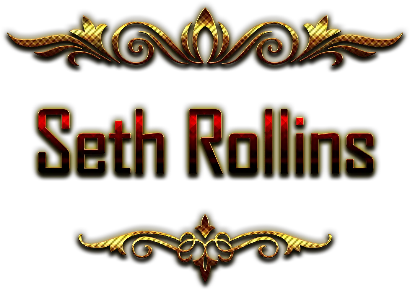 Download Seth Rollins Decorative Name Amit Name Png Seth Rollins Logo Png