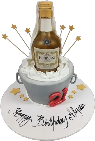 Hennessy Cake Best Custom Birthday Cakes In Nyc Transparent Background Hennessy Cake Png Hennessy Bottle Png