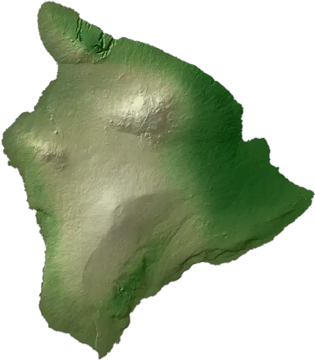 Big Island Map Hawaii Island Png Island Png