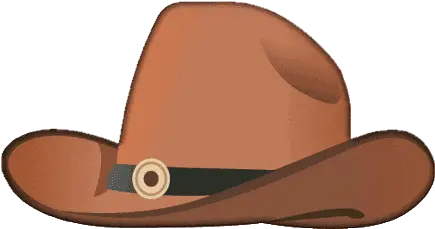 Cowboy Hat Top Stickers For Android Gif Clipartix Transparent Cowboy Hat Gif Png Cowboy Transparent