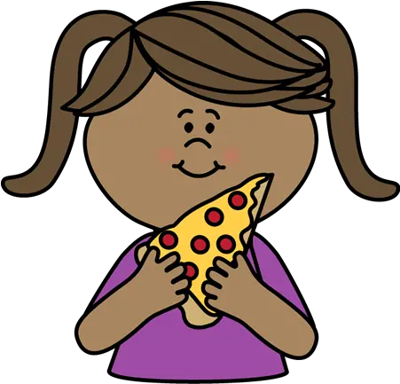 Pizza Clip Art Pizza Images For Teachers Educators Girl Eating Pizza Clipart Png Teacher Clipart Transparent