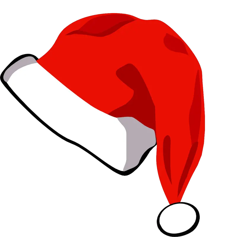 Christmas Hat Png Blue