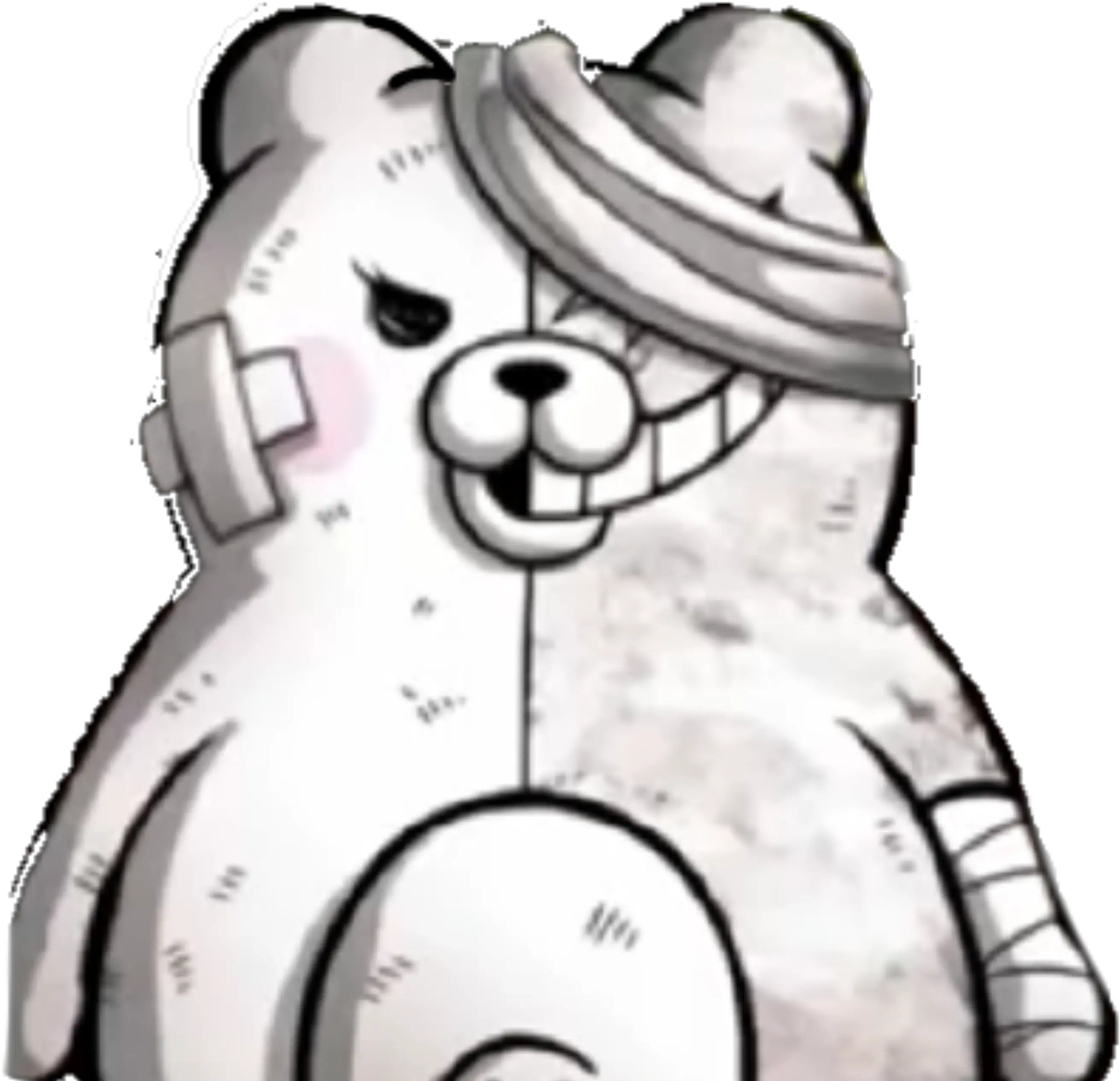 Shirokuma Udg Ultradespairgirls Image By Chuuyabrqinrot Shirokuma Danganronpa Sprites Png Monokuma Icon