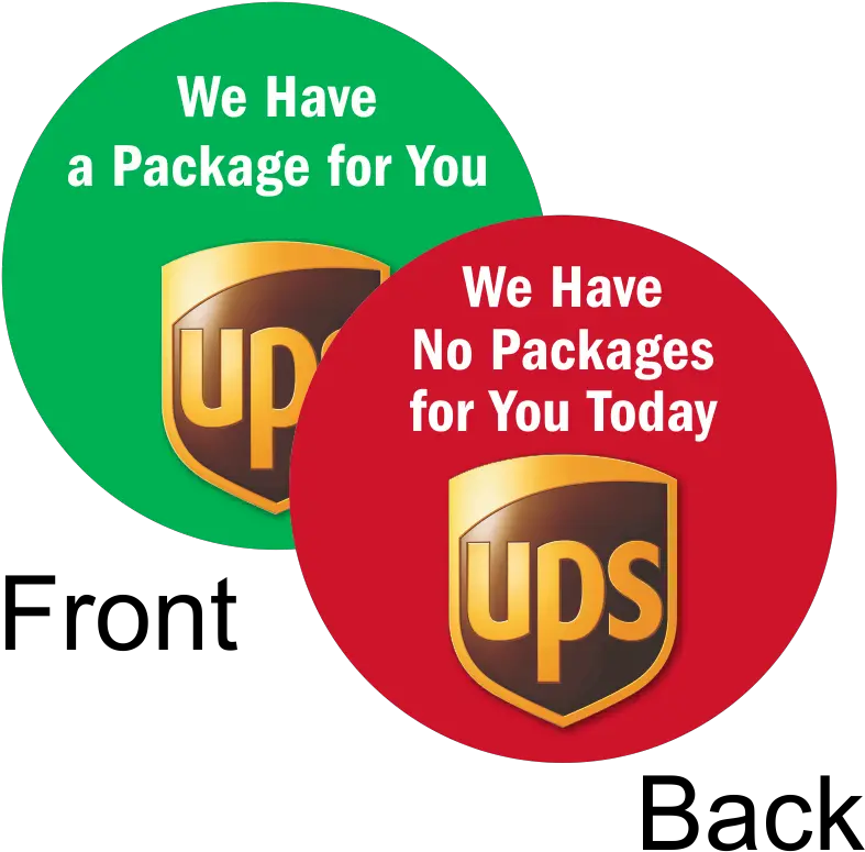 Jpg Free Download Stackable Magnetic Door Signs No Ups Png Ups Logo Png