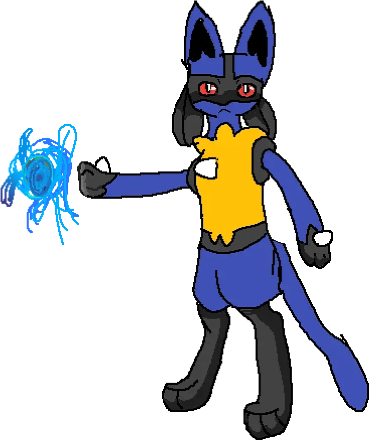 Pixilart Lucario By Stariinightsky Fictional Character Png Lucario Transparent