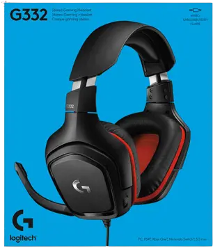 Logitech G332 Headset Software Driver And Manual Setup Headset Logitech Gaming G331 Png Menu Icon K800 Free Download