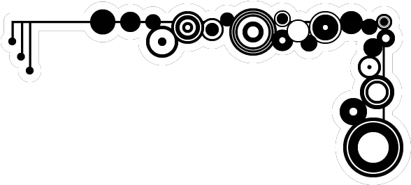 Download Tribal Clipart Corner Black And White Corner Borders Png Tribal Border Png