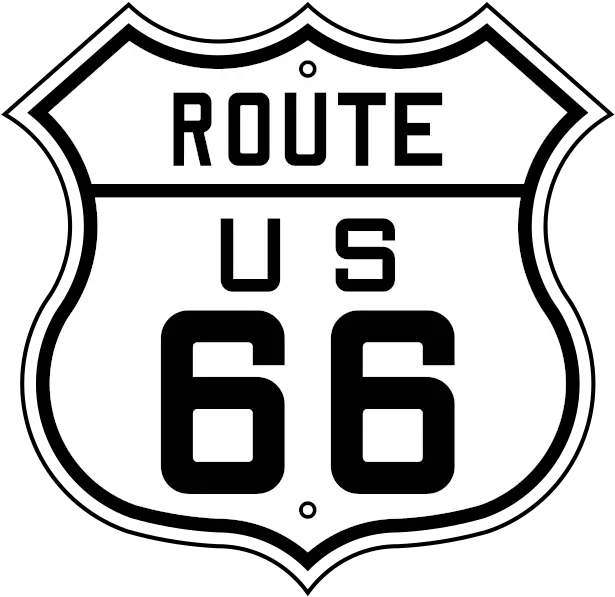 Route 66 Free Svg Cut File Route 66 Png Route 66 Logos