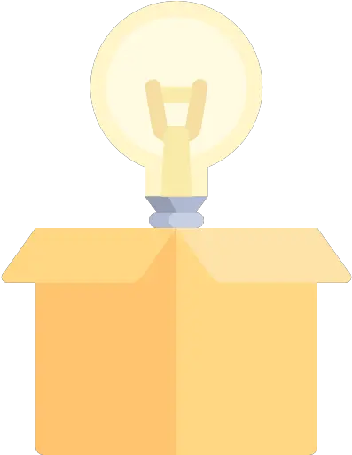 Box Illumination Seo And Web Light Bulb Idea Icon Illustration Png Idea Icon Png