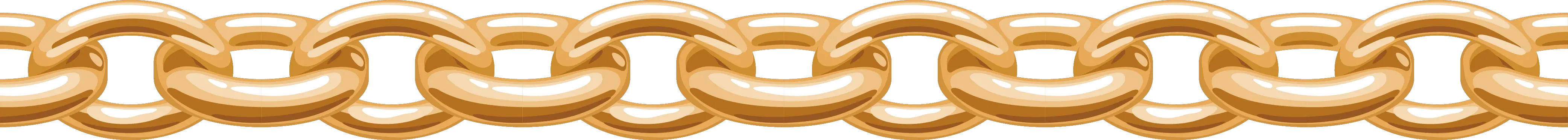 Gold Chain Cartoon Png