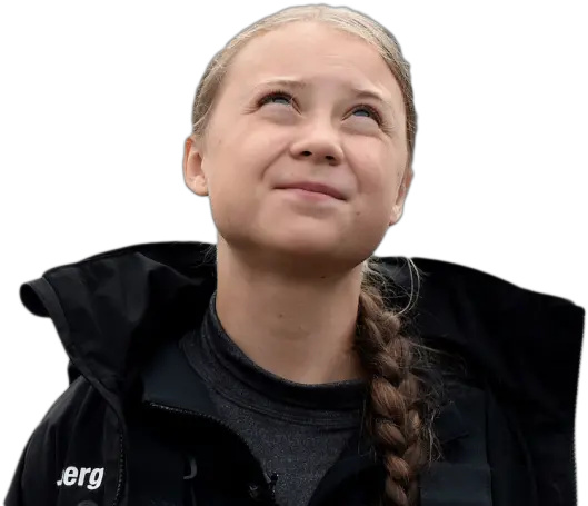 Greta Thunberg Looking Up Png Photo 431 Free Png Greta Png Eyebrow Png