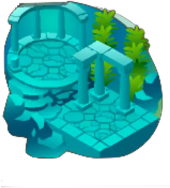 Lost Ruins Animal Jam Dens Wiki Fandom Palm Trees Png Ruins Icon