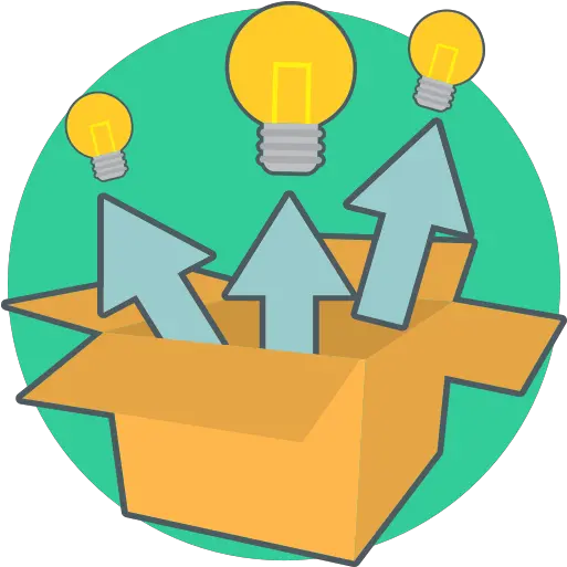 Box Creative Energy Idea Think Out Think Out Of The Box Icon Png Box Icon Png