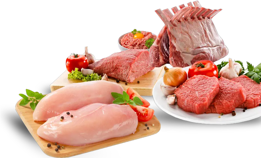 Home Page Chicken And Meat Png Meat Png