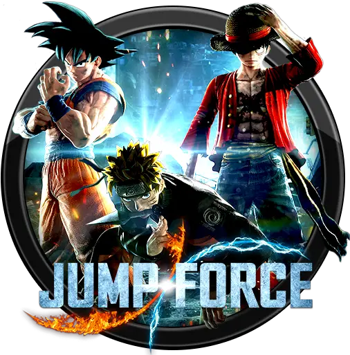 Jump Force V Luffy Goku And Naruto Walpaper Png Jump Force Icon