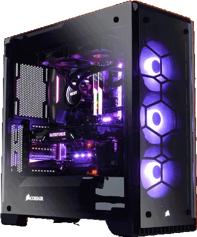 Pc Gaming 1095018 Png Images Pngio Gaming Pc Png Purple Gaming Pc Png