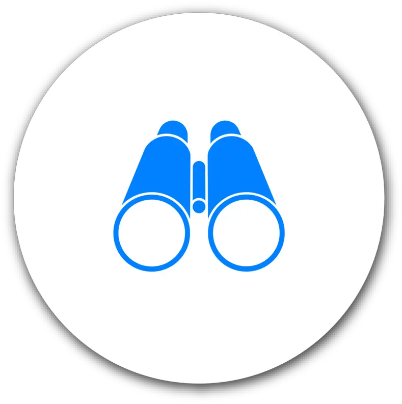 License Law Review Dot Png Binocular Icon Png