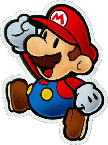 Mario Paper Wiki Fandom Paper Mario The Origami King Mario Png 8 Bit Mario Png