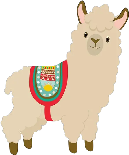 Llamas Sin Fondo Clipart Png Cute No Prob Llama Cartoon Llama Png