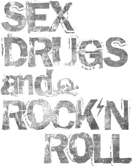 Sex Drugs And Rock N Roll Duvet Cover Sean Garnier Png Rock N Roll Png