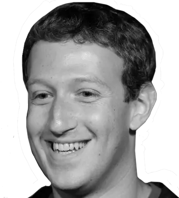 Mark Zuckerberg Png Transparent Images Mark Zuckerberg Black And White Png Mark Zuckerberg Face Png