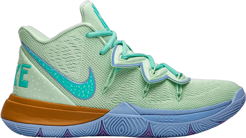 Spongebob Squarepants X Kyrie 5 U0027squidwardu0027 Nike Cj6951 Kyrie Spongebob Png Squidward Transparent