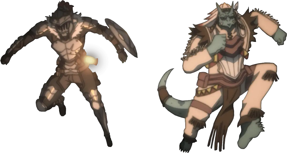 Gs And Lizard Template Goblin Slayer Character Lizard Png Goblin Slayer Png