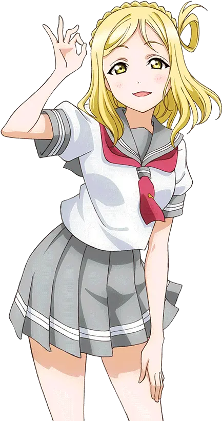 793 Ohara Mari R Mari Love Live Png Mari Ohara Transparent