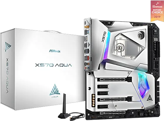 Asrock U003e X570 Aqua Asrock X570 Aqua Png News Icon Aqua