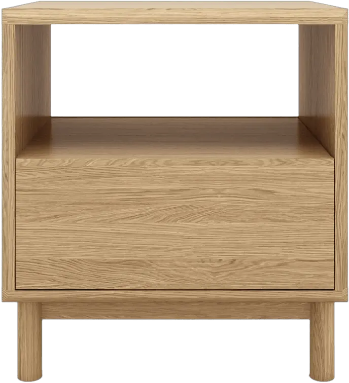 Buy Cato Bedside Table One Drawer Modern Bedside Table Png Side Table Png